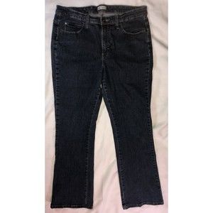 Lee Jeans Womens Size 14 Short Blue Lower on The Waist 5-Pocket 33 x 30 Western